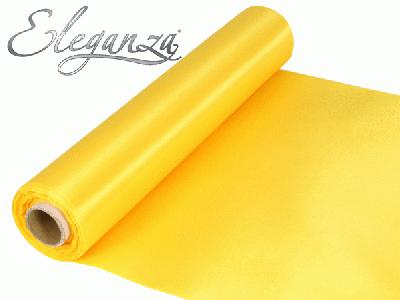 Satin Fabric 29cm x 20m - Yellow - Organza / Fabric