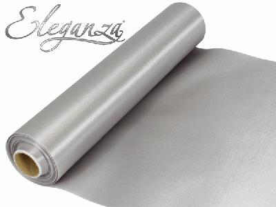 Satin Fabric 29cm x 20m - Silver - Organza / Fabric