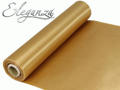 Satin Fabric 29cm x 20m - Gold - Organza / Fabric