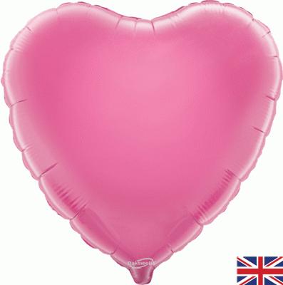 Pink Heart Unpackaged - Foil Balloons