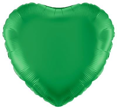 Oaktree 18inch Green Heart - Foil Balloons