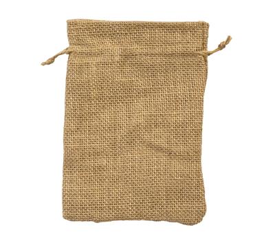 Eleganza Hessian Bags 12cm x 17cm (5pcs) Natural No.02 - Gift Boxes / Bags