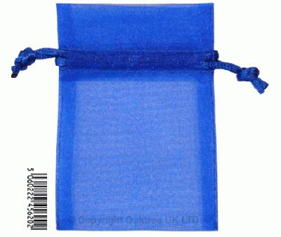 Eleganza bags 7cm x 10cm (10pcs) Royal Blue No.18 - Gift Boxes / Bags