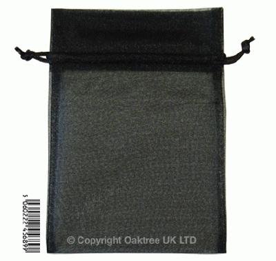 Eleganza bags 12cm x 17cm (10pcs) Black No.20 - Gift Boxes / Bags