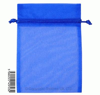 Eleganza bags 12cm x 17cm (10pcs) Royal Blue No.18 - Gift Boxes / Bags