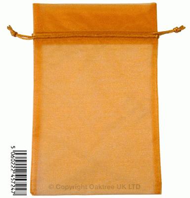 Eleganza bags 15cm x 22.5cm (10pcs) Copper No.23 - Gift Boxes / Bags