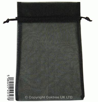 Eleganza bags 15cm x 22.5cm (10pcs) Black No.20 - Gift Boxes / Bags