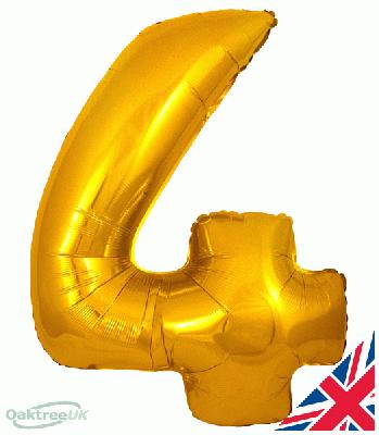 Oaktree Gold 4 - Foil Balloons