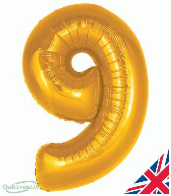 Oaktree Gold 9 - Foil Balloons