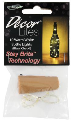 Décor Lites LED Bottle light 10 set Warm White 1pc - L.E.D Lights