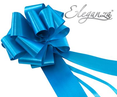 Eleganza Poly Pull Bows 50mm x 20pcs Turquoise No.55 - Pullbows