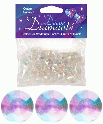 Décor Diamanté™ 12mm 28g bag, Iridescent - Accessories