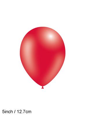 Decotex Pro 5inch Fashion Solid No.16 Red x100pcs - Latex Balloons