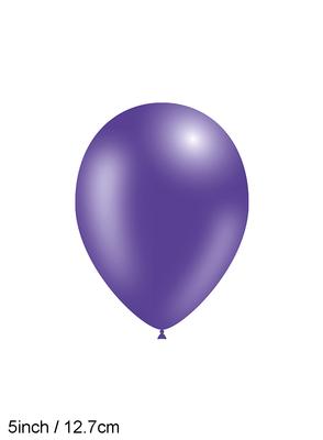 Decotex Pro 5inch Fashion Solid No.36 Purple x100pcs - Latex Balloons