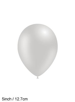 Decotex Pro 5inch Fashion Solid No.81 Grey x100pcs - Latex Balloons