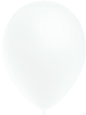 Decotex Pro 11inch Fashion Solid No.01 White x50pcs - Latex Balloons