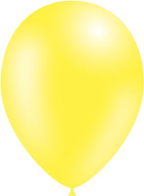 Decotex Pro 11inch Fashion Solid No.11 Yellow x50pcs - Latex Balloons