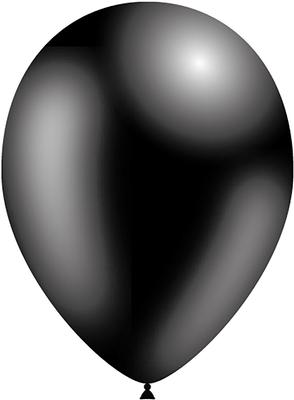 Decotex Pro 11inch Fashion Solid No.20 Black x50pcs - Latex Balloons