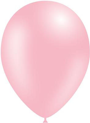 Decotex Pro 11inch Metallic No.21 Lt Pink x50pcs - Latex Balloons