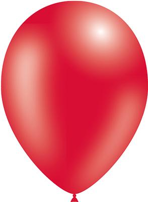Decotex Pro 11inch Metallic No.16 Red x50pcs - Latex Balloons