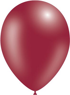 Decotex Pro 11inch Metallic No.17 Burgundy x50pcs - Latex Balloons