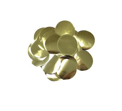 Oaktree Metallic Foil Confetti 10mm x 14g Gold - Accessories