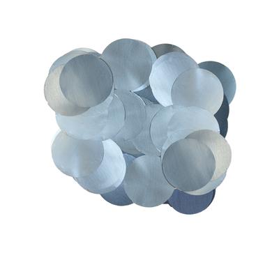 Oaktree Metallic Pearl Foil Confetti 10mm x 14g Lt.Blue - Accessories