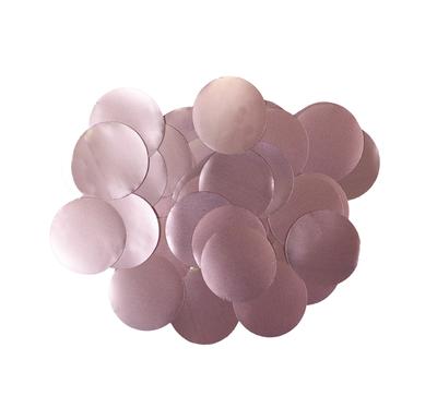 Oaktree Metallic Pearl Foil Confetti 10mm x 14g Lt. Pink - Accessories
