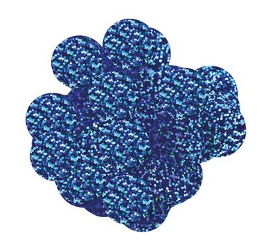 Oaktree Holographic Foil Confetti 10mm x 14g Blue - Accessories