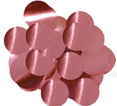 Oaktree Metallic Foil Confetti 25mm x 14g Lt. Pink - Accessories