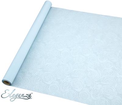 Eleganza Shimmer Rose Wrap 60cm x 10m Pastel Lt. Blue No.25 - Packaging