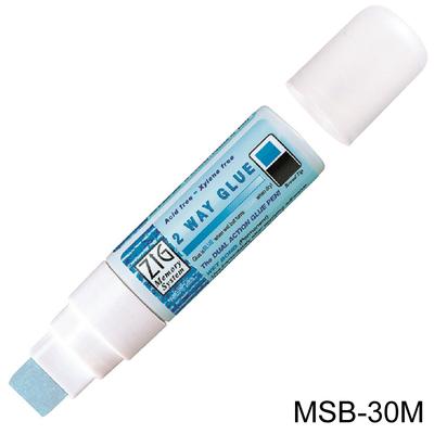 Zig Memory System 2 Way Glue Pen 15mm Broad Tip MSB-30M - Craft